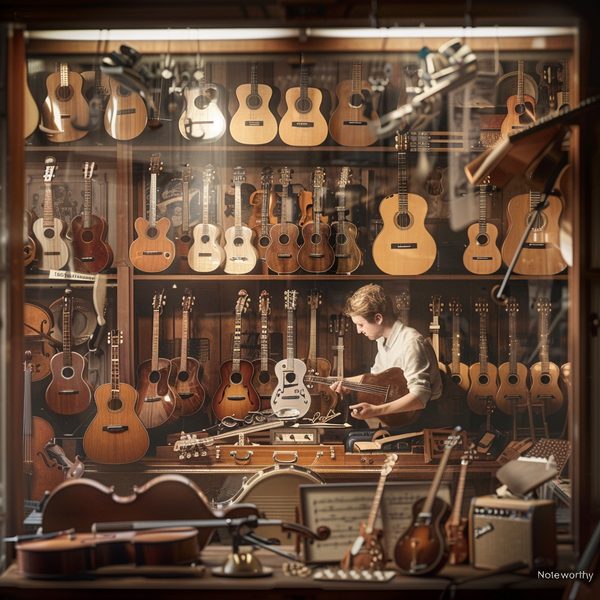 Guides d'achat d'instruments musicaux chez noteworthy